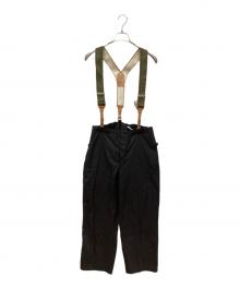 MIRITARY（ミリタリー）の古着「M48サスペンダー付ミリタリーパンツ」｜グレー