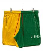 NIKEナイキ）の古着「SPORT DNA SHORT」｜グリーン×イエロー