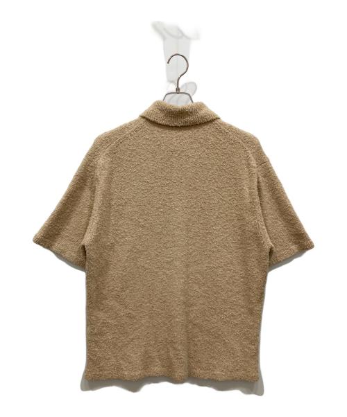NKNIT（ンニット）NKNIT (ンニット) カシミヤ混ニットポロシャツ ベージュ サイズ:freeの古着・服飾アイテム