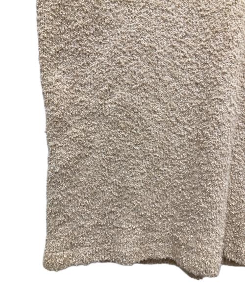 NKNIT（ンニット）NKNIT (ンニット) カシミヤ混ニットポロシャツ ベージュ サイズ:freeの古着・服飾アイテム