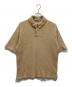NKNIT（ンニット）の古着「カシミヤ混ニットポロシャツ」｜ベージュ