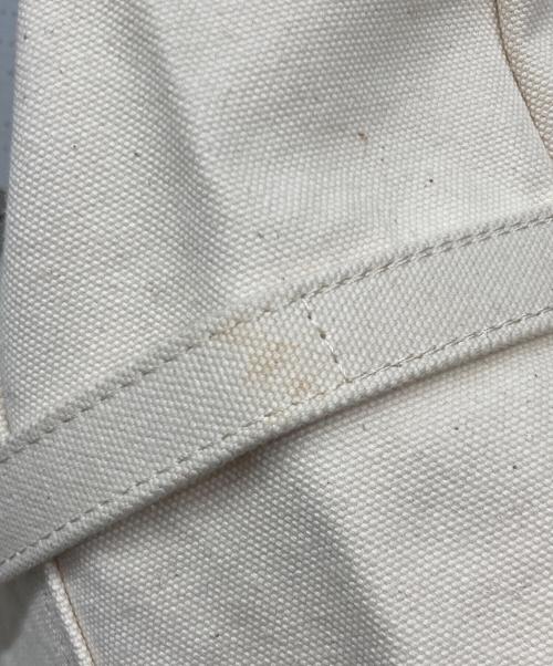 amiacalva（アミアカルヴァ）amiacalva (アミアカルヴァ) キャンバストートバッグ ベージュの古着・服飾アイテム