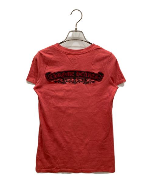 CHROME HEARTS（クロムハーツ）CHROME HEARTS (クロムハーツ) プリントTシャツ ピンク サイズ:Sの古着・服飾アイテム