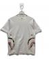 A BATHING APE（ア ベイシング エイプ）の古着「シャークプリントＴシャツ」｜ホワイト