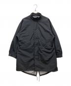JOHNBULLジョンブル）の古着「LAYER MODS COAT」｜ブラック