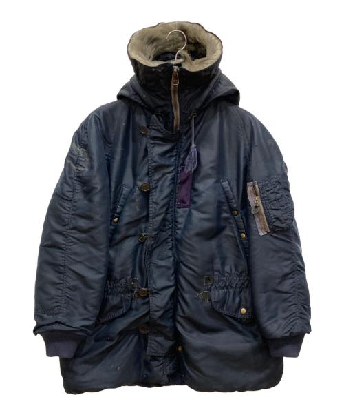 U.S.AIR FORCE（ユーエスエアフォース）U.S.AIR FORCE (ユーエスエアフォース) N-3A FLIGHT JACKET ネイビー サイズ:SIZE 不明の古着・服飾アイテム
