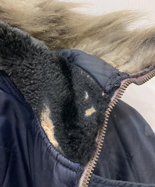 U.S.AIR FORCE（ユーエスエアフォース）U.S.AIR FORCE (ユーエスエアフォース) N-3A FLIGHT JACKET ネイビー サイズ:SIZE 不明の古着・服飾アイテム