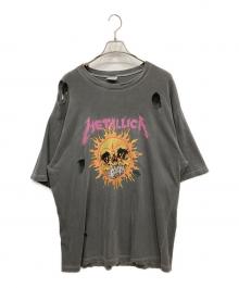 Archive（アーカイブ）の古着「ダメージ加工プリントTシャツ」｜グレー