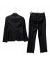 theory luxe (セオリーリュクス) セットアップスーツ ブラック サイズ:SIZE 38：10000円