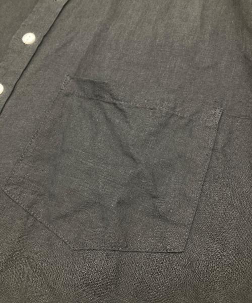 BEAMS BOY（ビームスボーイ）BEAMS BOY (ビームスボーイ) リネンブラウス ブラック サイズ:-の古着・服飾アイテム