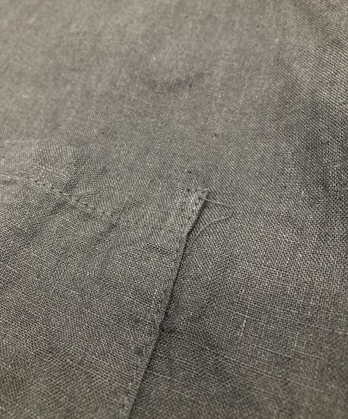 BEAMS BOY（ビームスボーイ）BEAMS BOY (ビームスボーイ) リネンブラウス ブラック サイズ:-の古着・服飾アイテム