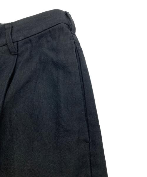 FRAMeWORK（フレームワーク）FRAMeWORK (フレームワーク) リネン混パンツ ブラック サイズ:SIZE 40の古着・服飾アイテム