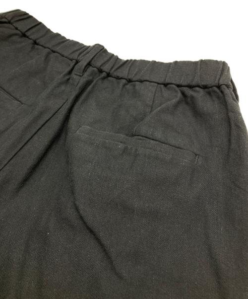FRAMeWORK（フレームワーク）FRAMeWORK (フレームワーク) リネン混パンツ ブラック サイズ:SIZE 40の古着・服飾アイテム