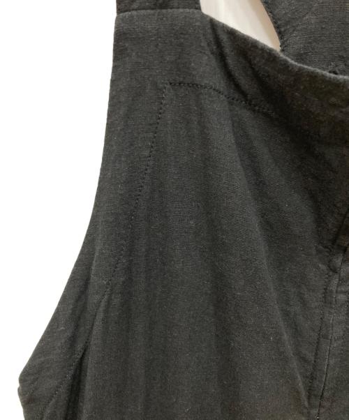 SLOBE IENA（スローブ イエナ）SLOBE IENA (スローブ イエナ) リネン混ノースリーブワンピース ブラック サイズ:無しの古着・服飾アイテム