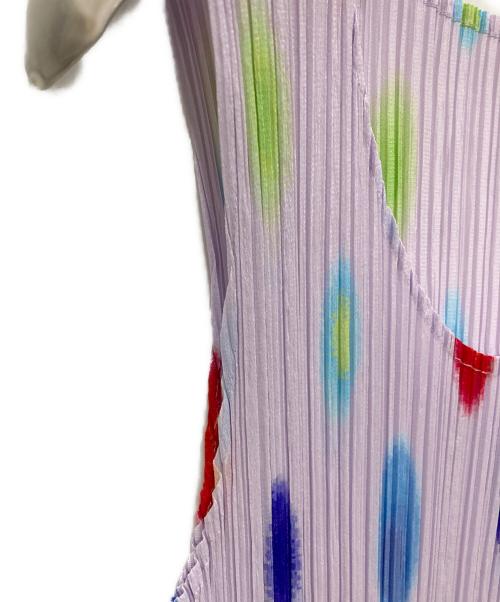 PLEATS PLEASE（プリーツプリーズ）PLEATS PLEASE (プリーツプリーズ) プリーツノースリーブカットソー ピンク サイズ:4の古着・服飾アイテム
