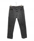 LEVI'Sリーバイス）の古着「先染め501ストレートデニムパンツ」｜ブラック