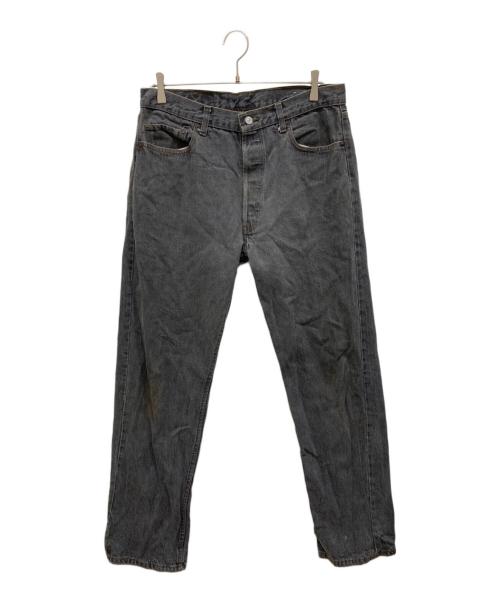 LEVI'S（リーバイス）LEVI'S (リーバイス) 先染め501ストレートデニムパンツ ブラック サイズ:SIZE 91cm (W36)の古着・服飾アイテム