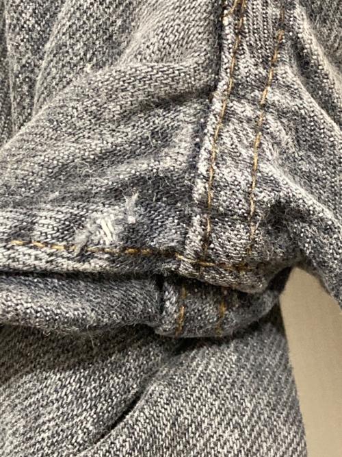 LEVI'S（リーバイス）LEVI'S (リーバイス) 先染め501ストレートデニムパンツ ブラック サイズ:SIZE 91cm (W36)の古着・服飾アイテム