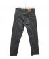 LEVI'S (リーバイス) 先染め501ストレートデニムパンツ ブラック サイズ:SIZE 91cm (W36)：10000円