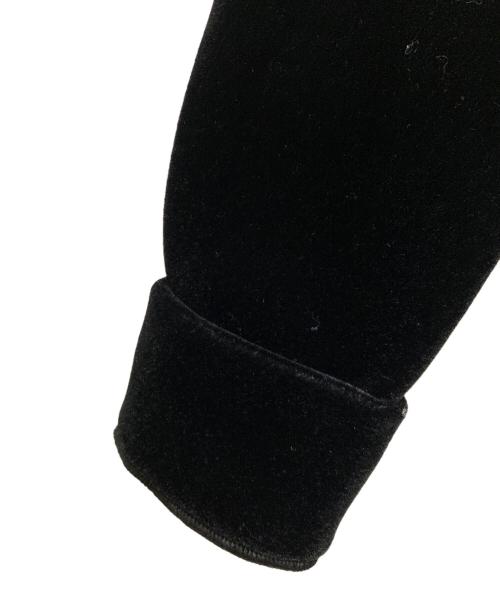 EMPORIO ARMANI（エンポリオアルマーニ）EMPORIO ARMANI (エンポリオアルマーニ) ベルベットレイヤードジャケット ブラック サイズ:Sの古着・服飾アイテム