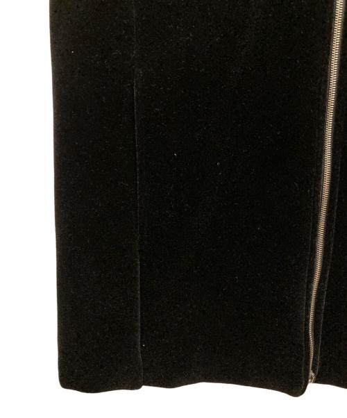 EMPORIO ARMANI（エンポリオアルマーニ）EMPORIO ARMANI (エンポリオアルマーニ) ベルベットレイヤードジャケット ブラック サイズ:Sの古着・服飾アイテム