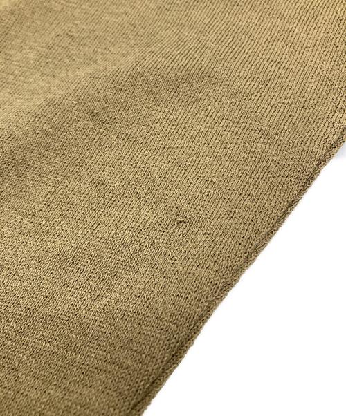 DESCENTE PAUSE（デサントポーズ）DESCENTE PAUSE (デサントポーズ) FIRACIS KNIT SHIRT ブラウン サイズ:Ⅼの古着・服飾アイテム