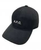 A.P.C.アーペーセー）の古着「CASQUETTE CHARLIE キャスケット チャーリー」｜ブラック