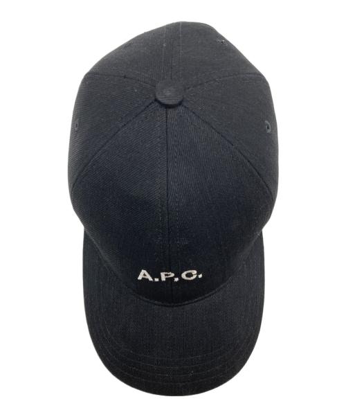A.P.C.（アーペーセー）A.P.C. (アーペーセー) CASQUETTE CHARLIE キャスケット チャーリー ブラック サイズ:58の古着・服飾アイテム