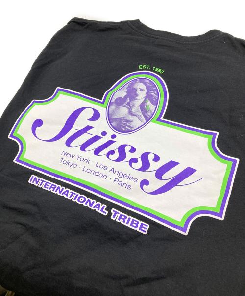 stussy（ステューシー）stussy (ステューシー) AUTHENTIC TEE VENUS TEE ブラック サイズ:Ⅿの古着・服飾アイテム