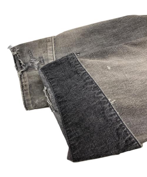 ANCELLM（アンセルム）ANCELLM (アンセルム) 25SS DENIM COVERALL(BLACK) ブラック サイズ:3の古着・服飾アイテム