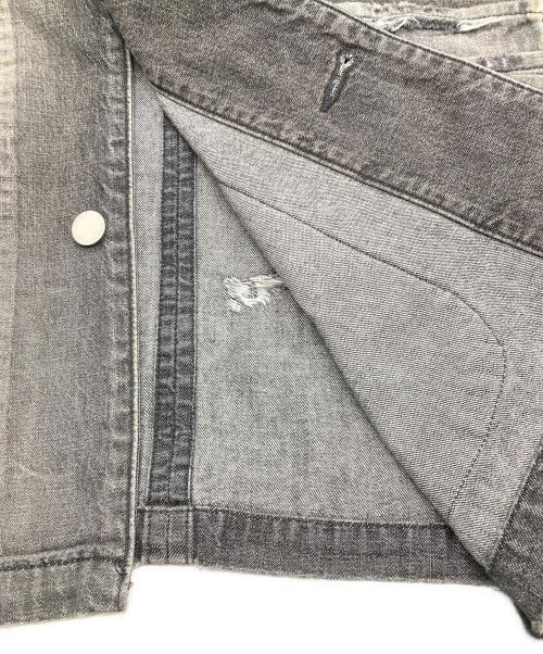 ANCELLM（アンセルム）ANCELLM (アンセルム) 25SS DENIM COVERALL(BLACK) ブラック サイズ:3の古着・服飾アイテム