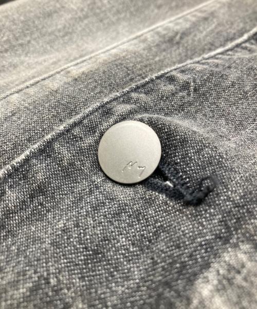 ANCELLM（アンセルム）ANCELLM (アンセルム) 25SS DENIM COVERALL(BLACK) ブラック サイズ:3の古着・服飾アイテム