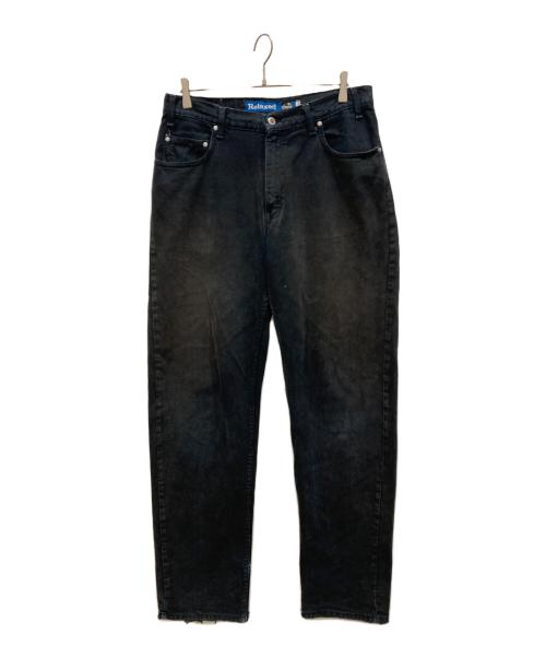 LEVI'S（リーバイス）LEVI'S (リーバイス) RELAXED 後染めブラックデニムパンツ ブラック サイズ:SIZE 34の古着・服飾アイテム