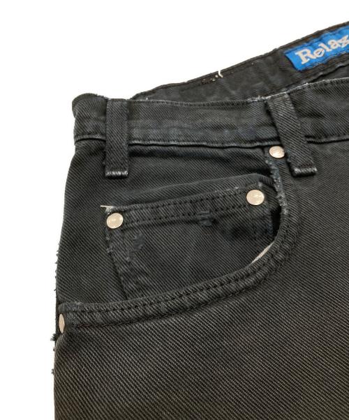 LEVI'S（リーバイス）LEVI'S (リーバイス) RELAXED 後染めブラックデニムパンツ ブラック サイズ:SIZE 34の古着・服飾アイテム
