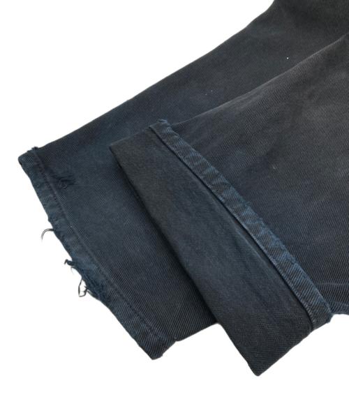 LEVI'S（リーバイス）LEVI'S (リーバイス) RELAXED 後染めブラックデニムパンツ ブラック サイズ:SIZE 34の古着・服飾アイテム
