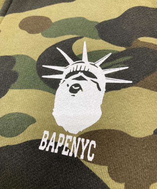 A BATHING APE（アベイシングエイプ）A BATHING APE (ア ベイシング エイプ) ジップパーカー カーキ サイズ:2XLの古着・服飾アイテム