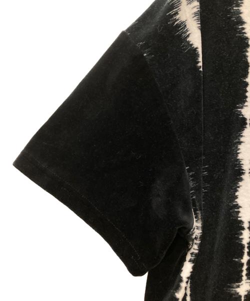 HUF（ハフ）HUF (ハフ) SEISMOGRAM VELOUR POLO ブラック サイズ:XLの古着・服飾アイテム