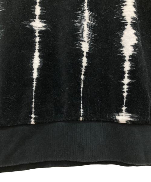 HUF（ハフ）HUF (ハフ) SEISMOGRAM VELOUR POLO ブラック サイズ:XLの古着・服飾アイテム