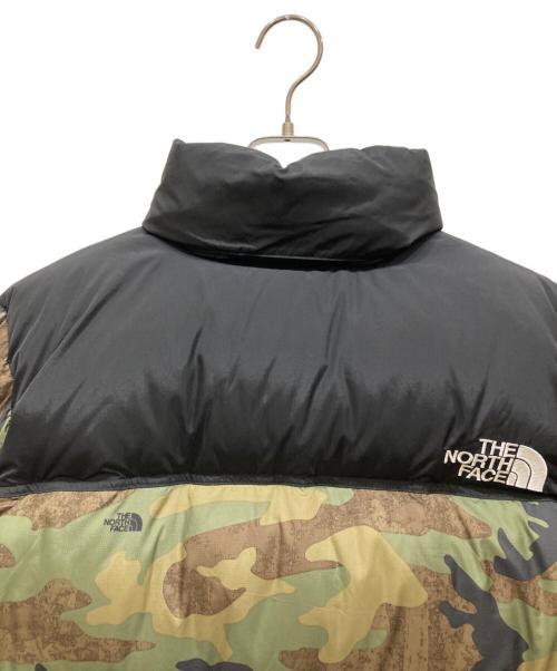 THE NORTH FACE（ザ ノース フェイス）THE NORTH FACE (ザ ノース フェイス) NOVELTY NUPTSE JACKET カーキ×ブラック サイズ:SIZE XLの古着・服飾アイテム