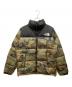 THE NORTH FACE（ザ ノース フェイス）の古着「NOVELTY NUPTSE JACKET」｜カーキ×ブラック