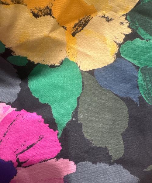 LEONARD（レオナール）LEONARD (レオナール) ライナー付きフラワーコート ブラック サイズ:SIZE9の古着・服飾アイテム