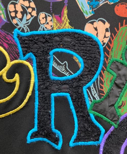 TOKUKO1erVOL（トクコプルミエヴォル）TOKUKO1erVOL (トクコプルミエヴォル) 総柄カットソー ブラック サイズ:SIZE9の古着・服飾アイテム