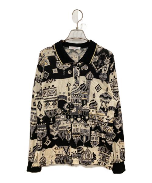 LEONARD SPORT（レオナール スポーツ）LEONARD SPORT (レオナール スポーツ) アンサンブルカーディガン ブラック サイズ:Mの古着・服飾アイテム