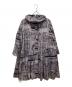 TOKUKO1erVOL（トクコプルミエヴォル）の古着「総柄コート」｜グレー