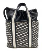 PIERRE HARDYピエールアルディ）の古着「ミニアーチトートバッグ」｜ブラック