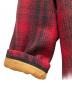 中古・古着 WOOLRICH (ウールリッチ) マッキーノクルーザージャケット レッド×ブラック サイズ:	SIZE 42：10000円