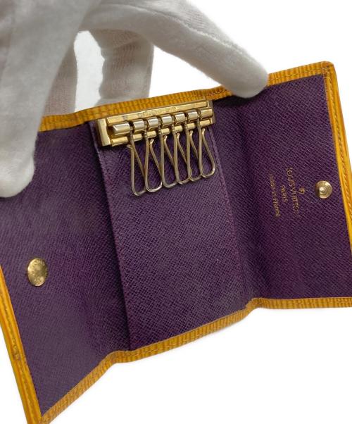 LOUIS VUITTON（ルイ ヴィトン）LOUIS VUITTON (ルイ ヴィトン) ミュルティクレ6 キーケース イエローの古着・服飾アイテム