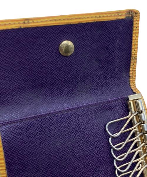 LOUIS VUITTON（ルイ ヴィトン）LOUIS VUITTON (ルイ ヴィトン) ミュルティクレ6 キーケース イエローの古着・服飾アイテム