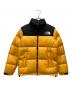 THE NORTH FACE（ザ ノース フェイス）の古着「NUPTSE JACKET」｜イエロー×ブラック