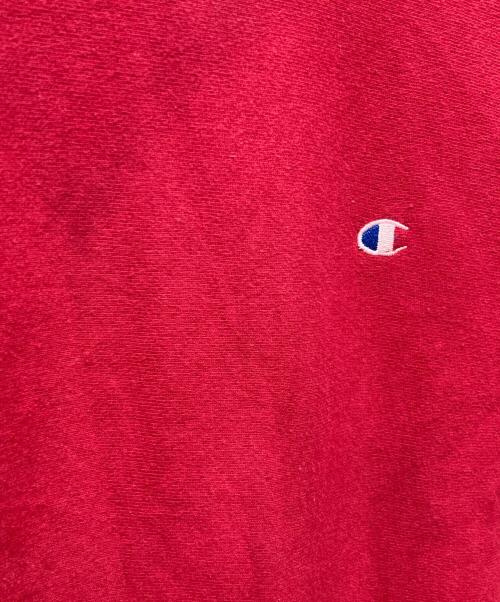 Champion REVERSE WEAVE（チャンピオン リバース ウィーブ）Champion REVERSE WEAVE (チャンピオン リバース ウィーブ) クルーネックスウェット レッド サイズ:Ⅼの古着・服飾アイテム